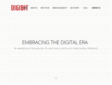 Tablet Screenshot of digibit.co.za